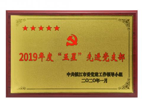 tyc86太阳集团行政党支部获评“五星”先进党支部